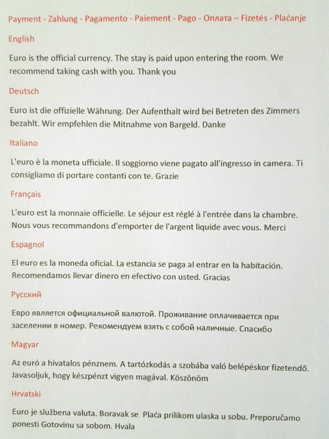Rooms Josipa Rovinj Ngoại thất bức ảnh