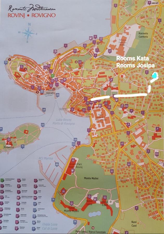 Rooms Josipa Rovinj Ngoại thất bức ảnh